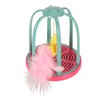 Bird Cage Cat Toy Electric Cat Squeaky Toy Interactive Boredom