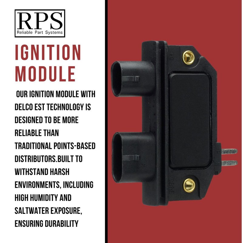 Ignition module for Mercruiser, Volvo Penta 4.3, 5.0, 5.7, 7.4,