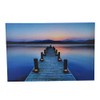 Beachcombers Dock/Candle Canvas with 8 Light-Up Led Multi