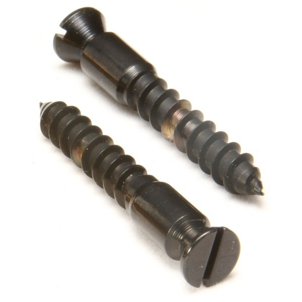 FLOYD ROSE BRIDGE WOOD SCREW STUD - BLACK (PKG)