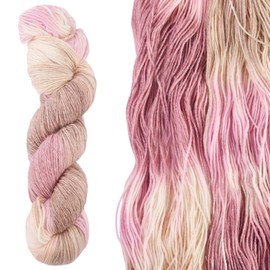 Cheriswelry 295 Yard Wool Rainbow Yarn for Crocheting 2mm Hand Knitting Threads Colorful Wool Yarn for Knitting Soft Cotton Segment Scarves Yarns for Sweater Scarf Fabric Needlework Craft