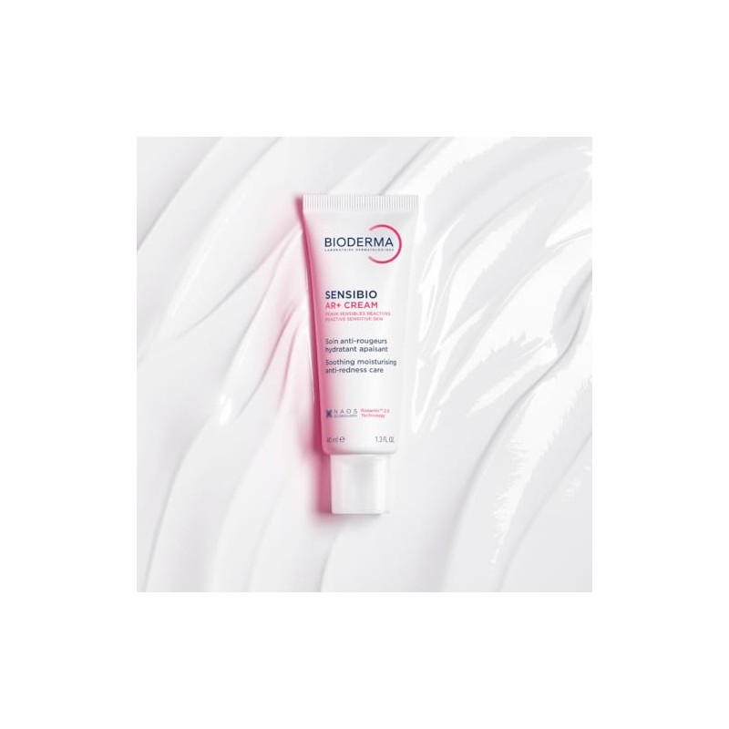 BIODERMA, Tratamiento Facial, Sensibio AR+, Cuidado Dermatológico para Rosácea, Calma