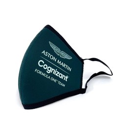 Aston Cognizant Formula One Team Face Mask, Racing Green