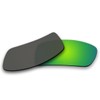 Replacement Polarized Lenses for Oakley Gascan Sunglasses (Emerald Green Mirror)