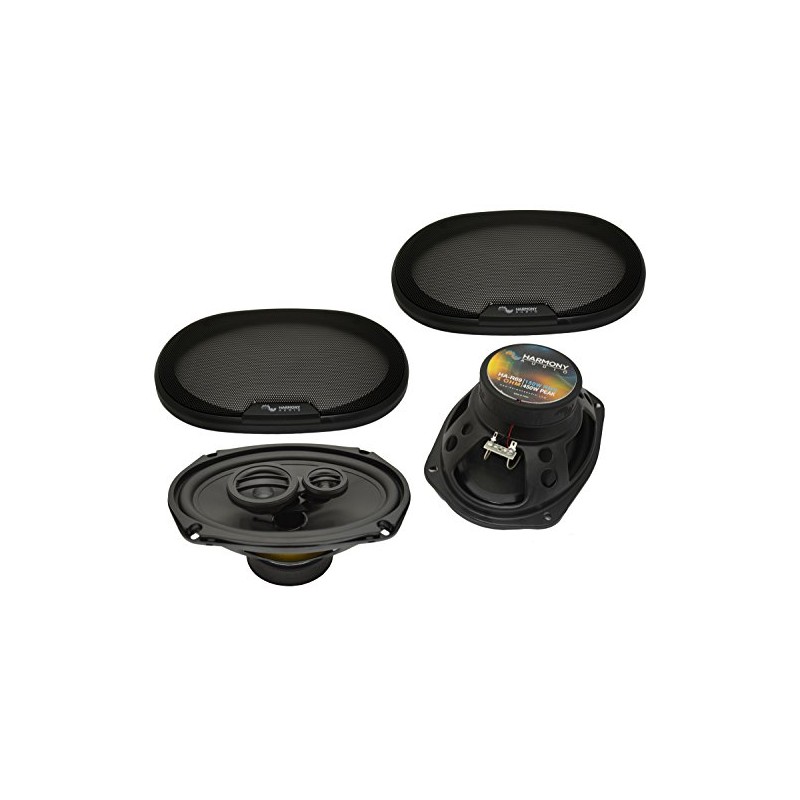 Harmony Audio Bundle Compatible with 2005-2013 Jeep Grand Cherokee HA-R69