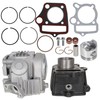 WFLNHB Top End Kit Cylinder Head Piston Replacement for Honda