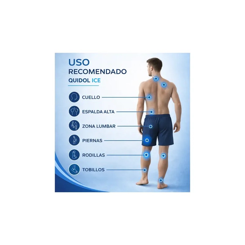 Quidol Ice, Gel Frio Extrafuerte, Deporte Y Molestias Agudas