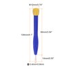 HARFINGTON 2Pcs Plastic Screwdriver 0.9mm Slotted Head Screw Driver Ceramic