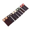 10 Set Leather Snap Buckles Leather Tab Closure Leather Button