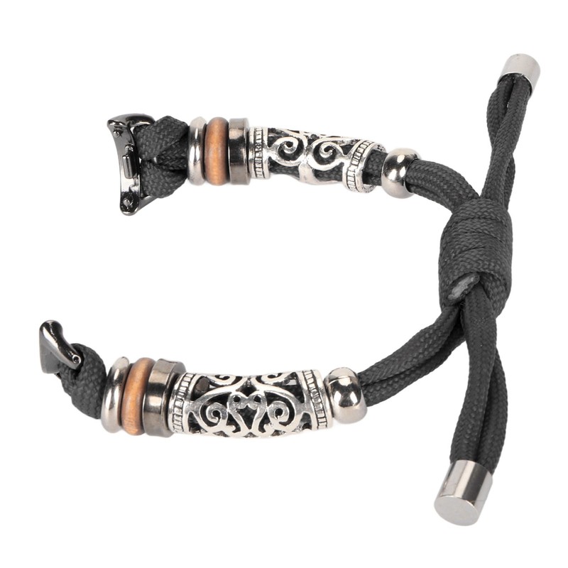 Smartwatch Replacement Wristband Stylish Hand Woven Nylon Elastic Replacement Band