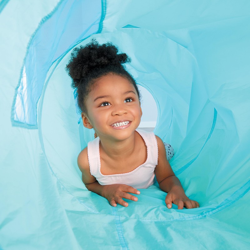 Little Tikes 2-in-1 Activity Tunnel, Indoor Outdoor Playset for Toddlers,