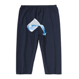 WEEOATAR Diaper Pants Urinary Incontinence Pants Patient Care Trousers,Reusable,Leak-Proof and Washable Adaptive Apparel for Women on Periods,Bedridden,Elderly,Mobility Impaired(Short,Blue,M)