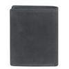 HC Men's High-Quality Wallet Portrait Format Antique Leather RFID Protection,