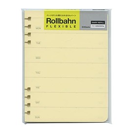Delphonics Rolburn Flexible Diary Refill Free Horizontal M