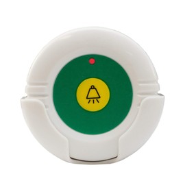 Smart Caregiver Wireless Reset Button Compatible with Central Monitoring Alarms (433-CMU, 433-CMU-40, 433-CMU-30 or 433-EC) - Reset Up To 100 Feet Away