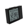 Bresser Weather Projection Clock with Outdoor Sensor, Black