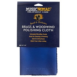 MusicNomad Brass & Woodwind Premium Microfiber Polishing Cloth (MN730)