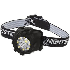 Nightstick NSP-4606B Dual-Light Headlamp- 3 AAA - Black