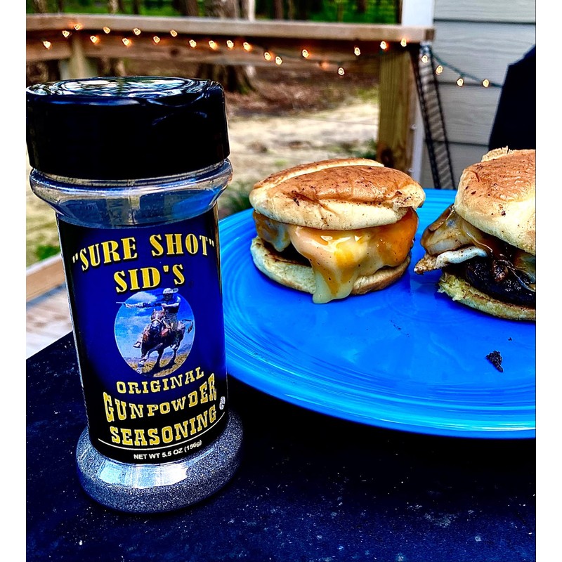 Sure Shot Sid's Original Gunpowder Seasoning 12oz