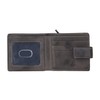 Prime Hide RFID Blocking Men's Vintage Black Leather Bifold Wallet