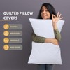 AR Ware Quilted Pillow Protectors 2 Pack Breathable - Hypoallergenic