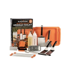Blackstone 25 Piece Griddle Tool Kit Gift Set for Outdoor Cooking