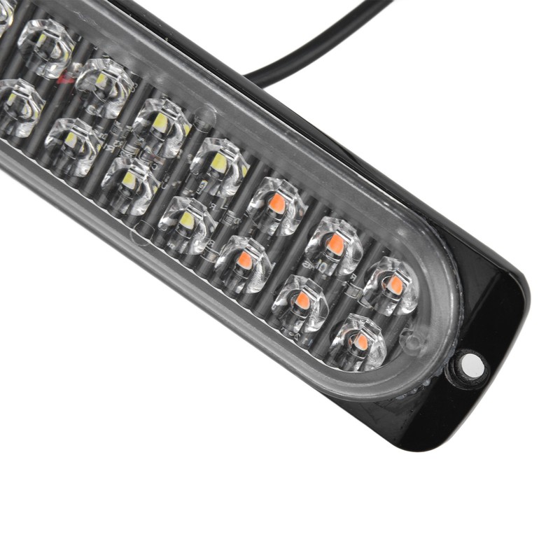 Emergency Strobe Lamps 24LEDs Waterproof Strobe Light Emergency Warning Flashing