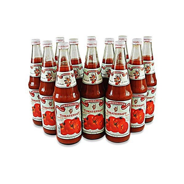 Tomato Juice Pack of 12 (12 Bottles of 0.7 L)