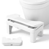 Osivaex Folable Squatting Potty Stool for Adults, 7" Height Adjustable
