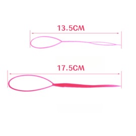 Ginhkok Curling Stick Hair Arrangement, Set of 10, 5 Colors, Set of 5 Arrangement Sticks, Hair Styling Tool, Multifunctional, 1 of Each Large and Small (Black, Pink, Red, Purple, Blue) Hair Styling