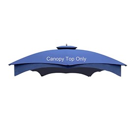 Replacement Canopy Top for The Lowe's Gazebo Model #GF-12S004B-1 / GF-12S004BTO (Navy)