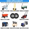 RRQ 4.10/3.50-4 Flat Free Tire and Wheel, 10" Heavy Duty