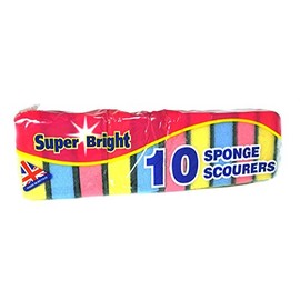 10 Kitchen Sponge Scourers