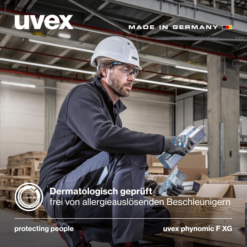 Uvex phynomic F XG, 1 pair, cut protection and grip