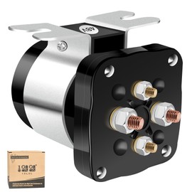 10L0L Golf Cart Solenoid 48 Volt 4 Terminal for EZGO Club Car Yamaha Electric Model, Heavy Duty Starter Solenoid #586 Series, Replaces 73231G01 101883601 JR1-H1950-00