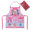 Pretty Cure Children's Apron Original Set, 43.3 inches (110 cm),