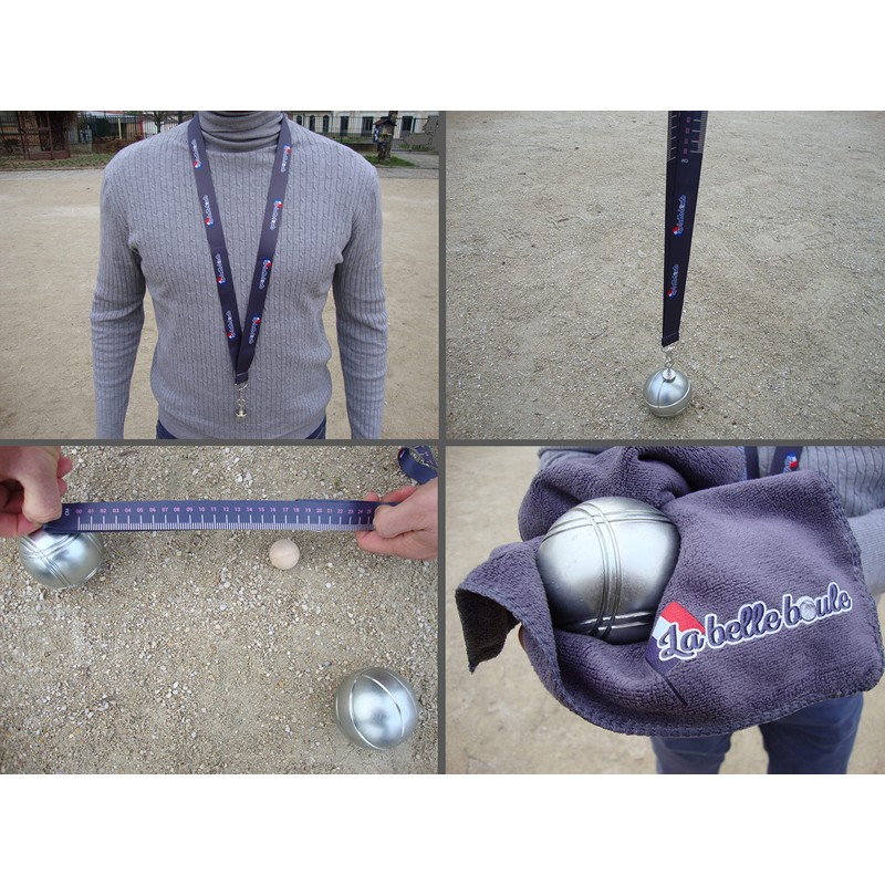 Magnetic Boccia Ballcatcher Set with Microfibre Cloth - Accessories for