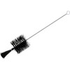 TRUSCO TBTT1J Laboratory Brush for Test Tubes, Black Pig Bristle,