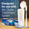 CLOROX Scentiva ToiletWand Toilet Cleaner Refills, Toilet brush, Coconut and
