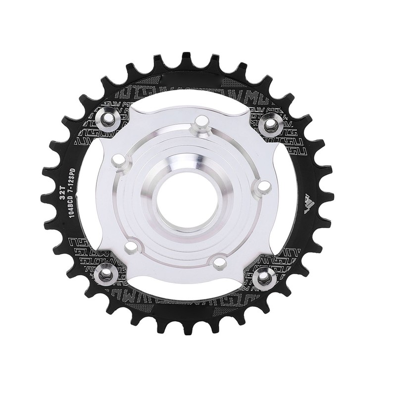 104 BCD 32T Chainring 104BCD Sprocket Adapter 32T Positive Negative