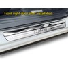 GZBFTDH Chrome Door Sill Protector for Mazda CX5 CX-5 2024