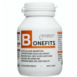Biogency Bonefits 60 Tablets (expiry 6/26)