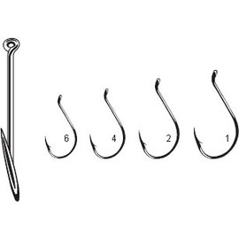 Gamakatsu Octopus Hooks - Nickel - Size 2