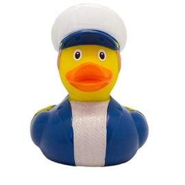 LiLaLu - 2228 Bath Duck Squeaky Duck Lighthouse Duck PVC Approx. 9 cm