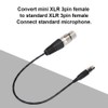 ASHATA 3 Pin XLR Female to Female Microphone Cable, XLR