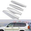 CANITU 4Pcs Roof Rack Rail End Cover Shell Cap For