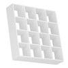 1:12 Dollhouse 16 Grid Display Shelf Miniature Wooden Storage Rack