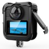 Ferbao Metal Cage for GoPro Max 2,Quick-Release Protective Frame for