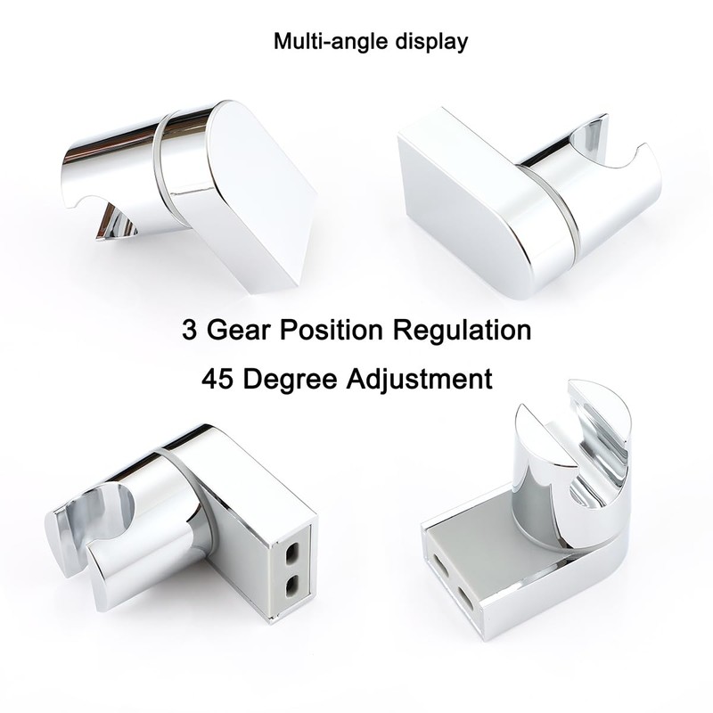 Muxios On Wall Mount Shower Bracket for Handheld shower head,