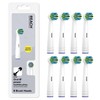 REACH Universal Replacement Toothbrush Heads, Fits Oral-B Electric Toothbrushes, 8